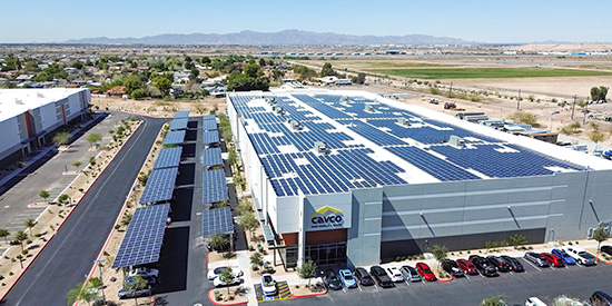 Toyota of Rockwall Texas aerial view